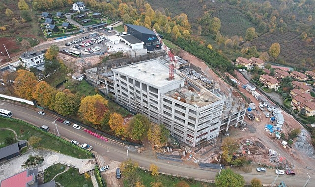 Teleferik otoparkında kaba inşaat bitmek üzere- Haber Şafak