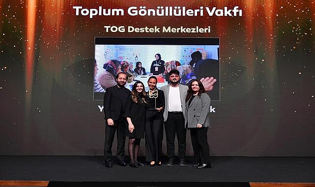 Toplum Gönüllüleri Vakfı’na Felis Ödülü!- Haber Şafak
