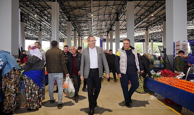 Altınova Kapalı Pazaryeri’nde Alışveriş Başladı- Haber Şafak