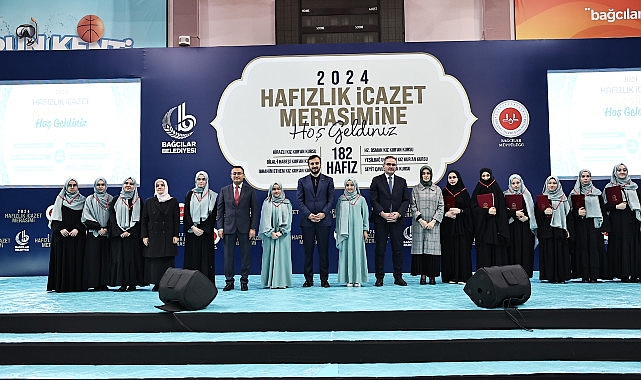 Bağcılar’da 182 kız hafız, taçlarını taktı- Haber Şafak