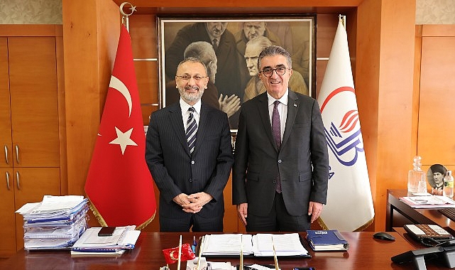 Başkan Özmen’den Başkan Mutlu’ya ziyaret- Haber Şafak
