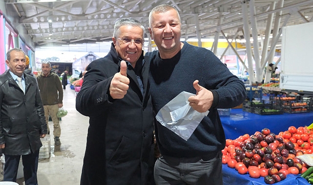 Başkan Topaloğlu’ndan pazar esnafına çorba ikramı- Haber Şafak