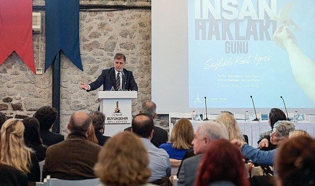 Başkan Tugay’dan İnsan Hakları Günü etkinliğinde açlık, yoksulluk, işsizlik mesajı “Dur demenin zamanı bugündür”- Haber Şafak