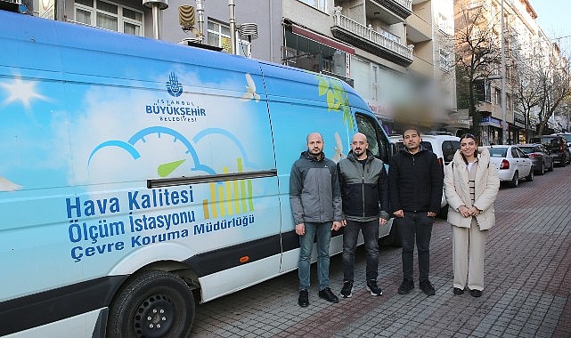 Bayrampaşa’nın hava kalitesi ölçülüyor- Haber Şafak