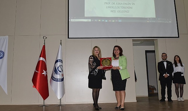 EÜ Hemşirelik Fakültesinde Prof. Dr. Esra Engin emekliliğe uğurlandı- Haber Şafak