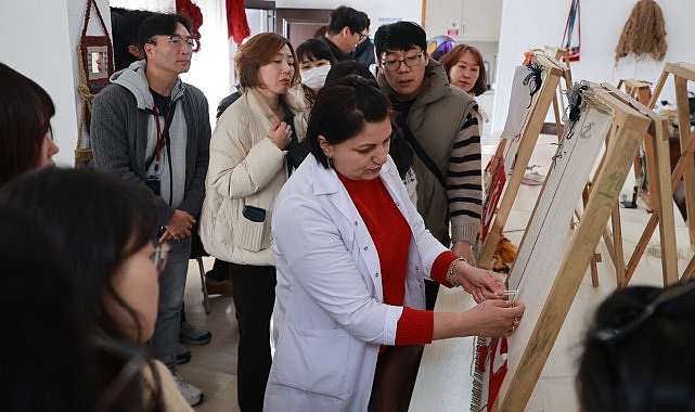 Güney Kore Heyetinden Halı Dokuma Kursu’na Ziyaret- Haber Şafak