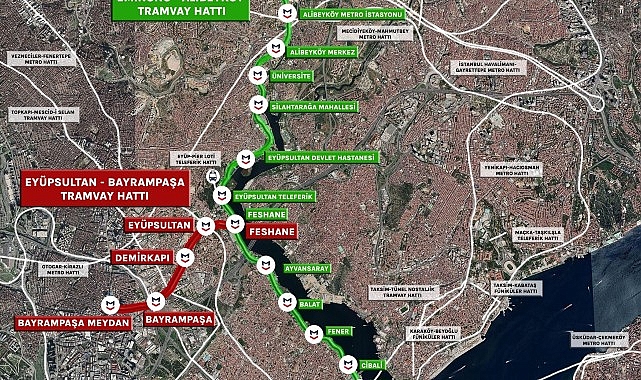 İstanbul’un Yeni Raylı Sistemi: Eyüpsultan – Bayrampaşa Tramvay Hattının Yapımı Sürüyor- Haber Şafak