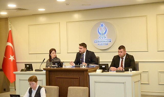 Kahramankazan Belediyesi 2024 Yılı Aralık Ayı Olağan Meclis Toplantısı, Kahramankazan Belediye Başkanı Selim Çırpanoğlu başkanlığında gerçekleşti.- Haber Şafak