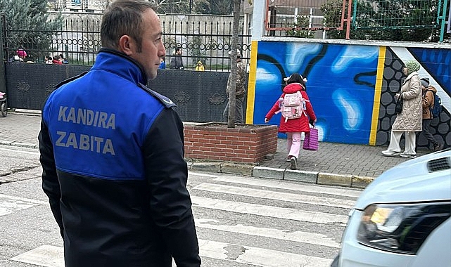 Kandıra Belediyesi Zabıta Ekipleri Öğrenci Güvenliği İçin Devrede- Haber Şafak