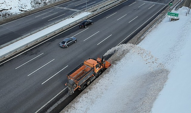 Kuzey Marmara Otoyolu İşletmesi Karla Mücadele Çalışmalarını Tamamladı- Haber Şafak