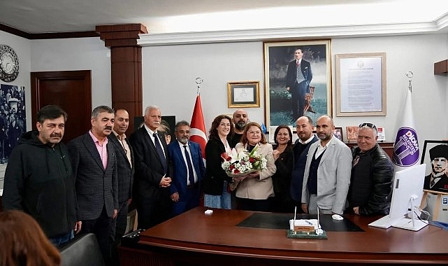 Sivaslılar Kültür ve Dayanışma Derneği Ege Bölgesi ilçe federasyon başkanları ve üyeleri Didim Belediye Başkanı Hatice Gençay’ı ziyaret etti.- Haber Şafak