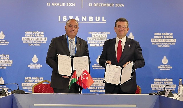 TBB ve İBB Başkanı Ekrem İmamoğlu’nun çağrısıyla İstanbul’da buluşan, 10 farklı ülke ve 15 şehirden gelen belediye başkanları, ortak bildiri yayınladı.- Haber Şafak