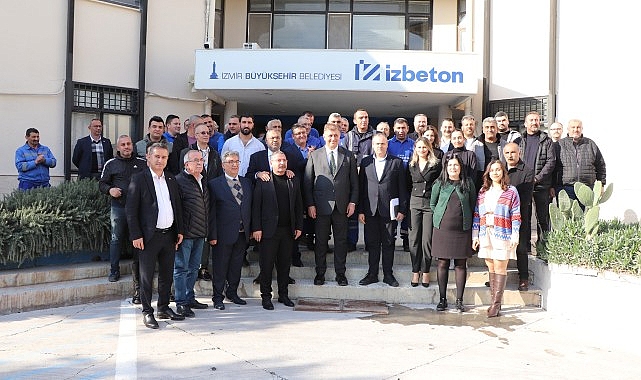 Başkan Tugay İZBETON işçileriyle buluştu  2025’in yol haritası çizildi- Haber Şafak