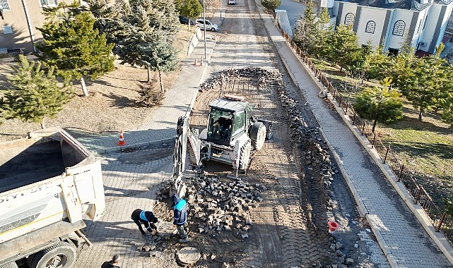 Bekdik Mahallesinde Yol Yenileme Çalışması- Haber Şafak