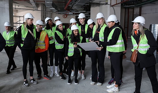 Eczacıbaşı Dynavit’li sporcular yeni salonun inşaatını ziyaret etti- Haber Şafak