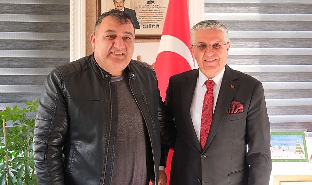 Emekli olan personellerden Başkan Topaloğlu’na veda ziyareti- Haber Şafak