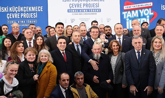 İBB başkanı imamoğlu’nun katılımıyla küçükçekmece çevre projesi’nin temeli atıldı- Haber Şafak