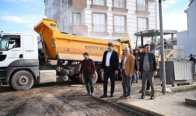 Kartepe İstasyon Mahallesi’ne 280 Ton Asfalt Serildi- Haber Şafak