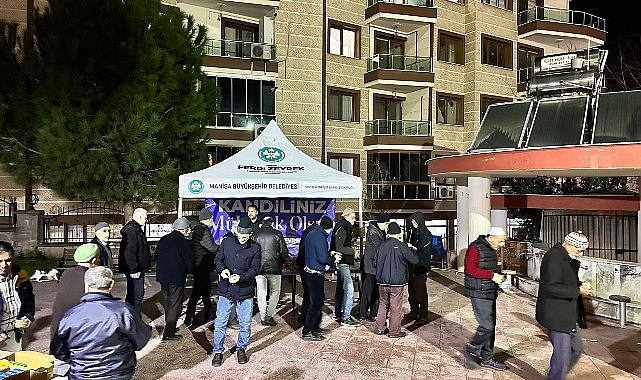 Manisa Büyükşehir Belediyesi Kandil Geleneğini Yaşatıyor- Haber Şafak