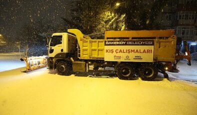 Bakırköy Belediyesi Karda Kışta 7/24 Sahada- Haber Şafak