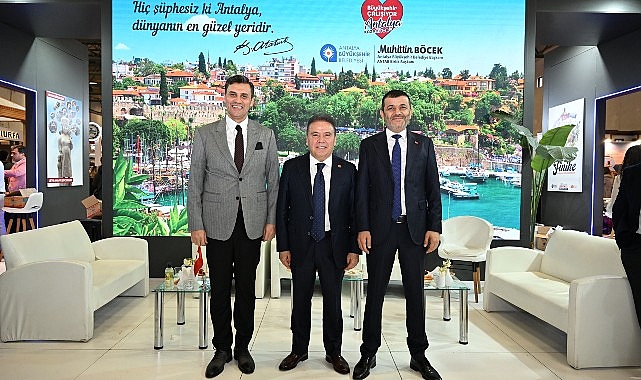 Başkan Böcek, EMITT 2025’te Antalya’yı tanıtıyor- Haber Şafak