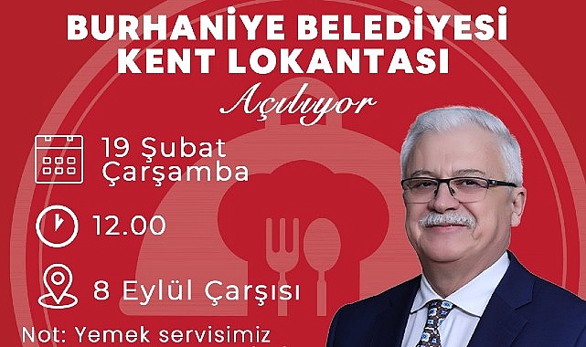 Burhaniye’de Kent Lokantası Hizmete Giriyor- Haber Şafak