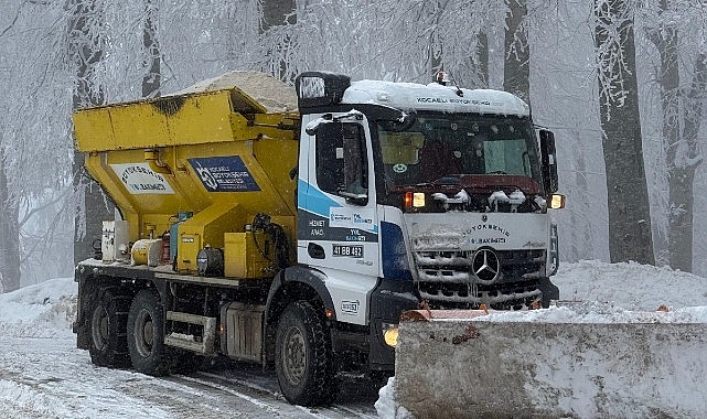 Büyükşehir aralıksız çalışıyor, kapalı yol bulunmuyor- Haber Şafak