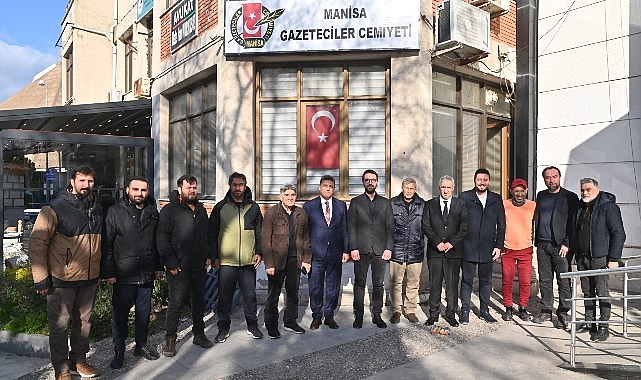 Büyükşehir’den Manisa Gazeteciler Cemiyeti’ne Ziyaret- Haber Şafak