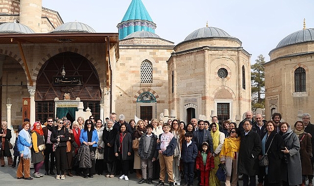 Farklı Ülkelerin Büyükelçileri ve Büyükelçi Eşleri Konya’ya Hayran Kaldı- Haber Şafak