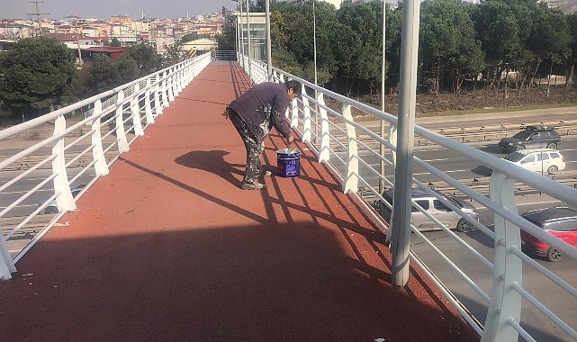 Gebze’deki üst geçidin bakımında sona gelindi- Haber Şafak