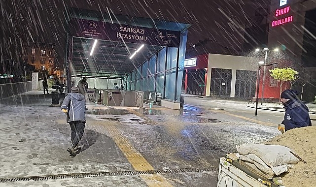 İstanbul’da Karla Mücadele- Haber Şafak