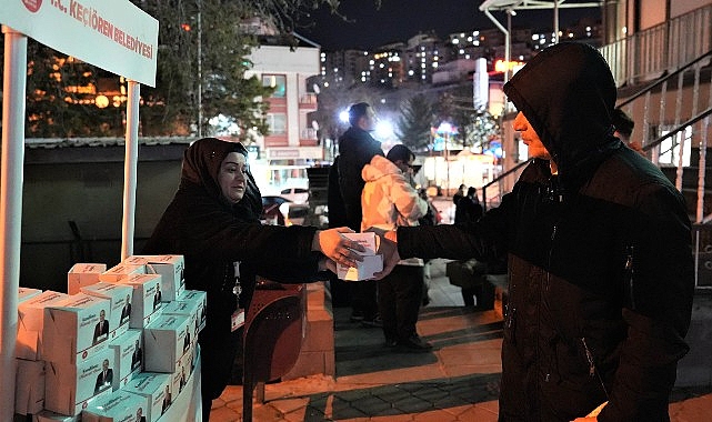 Keçiören’de Kandil Simidi İkram Edildi- Haber Şafak