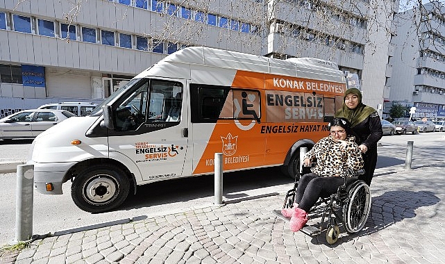 Konak’ta Engelsiz Servis’le hayata engel yok- Haber Şafak