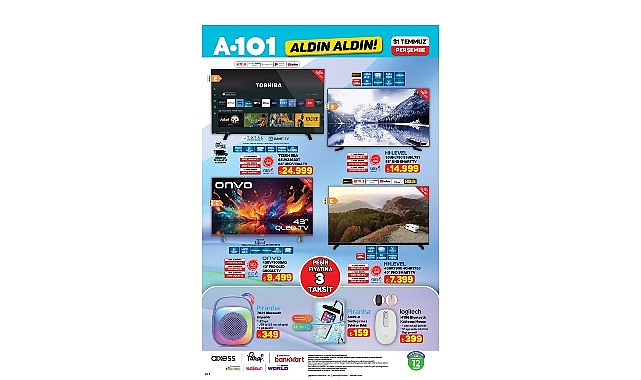 A101’de 31 Temmuz’da Motosiklet ve Elektronik Fırsatları