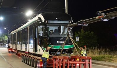 8’inci tramvay konforlu ulaşım ailesine katıldı- Haber Şafak