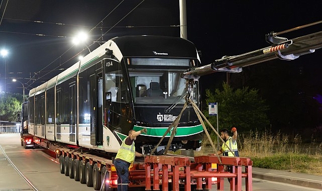 8’inci tramvay konforlu ulaşım ailesine katıldı- Haber Şafak