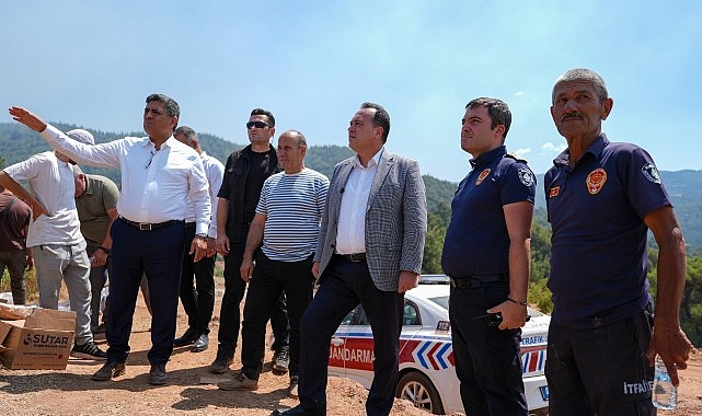 Başkan Dutlulu Yangın Bölgelerinde İncelemelerde Bulundu- Haber Şafak