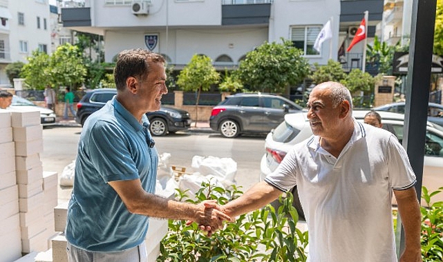 Yenişehir Belediye Başkanı Özyiğit, Palmiye Mahallesi’nde Vatandaşlarla Bir Araya Geldi