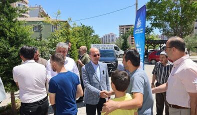 Başkan Pekyatırmacı, Kılınçarslan Mahallesi sakinleriyle buluştu.- Haber Şafak