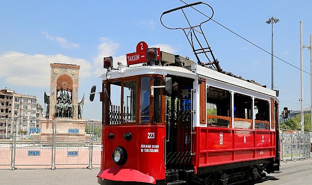 İstanbul’un Tarihi Nostaljik Tramvayı Yenilendi- Haber Şafak
