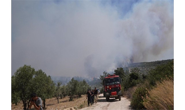 İzmir İtfaiyesi Çeşme Ildır için teyakkuza geçti- Haber Şafak