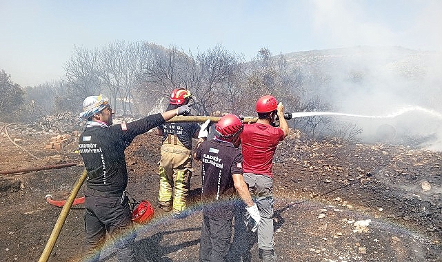 Kadıköy’den Yola Çıkan İkinci Ekipler Yangın Bölgesine Ulaştı- Haber Şafak