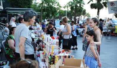 Karşıyaka Çarşısı kadın emeğiyle renkleniyor- Haber Şafak