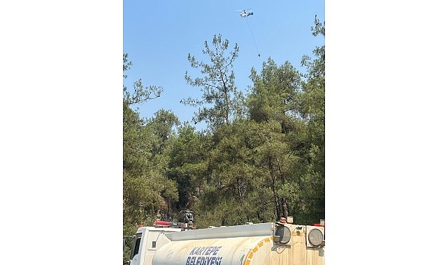 Kartepe Belediyesi’nden Yangın Söndürme Çalışmalarına Destek- Haber Şafak