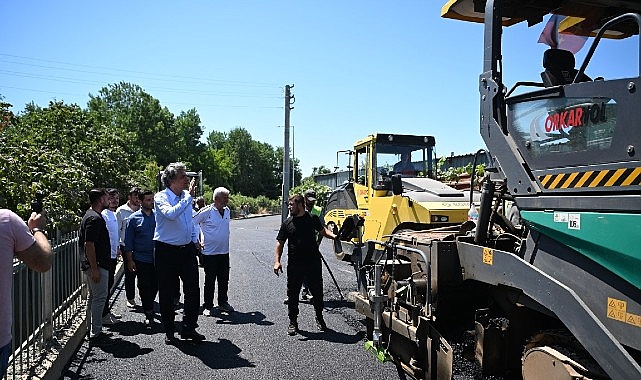 Kartepe İçmeler Caddesi’nde Asfaltlama Çalışmalarını Tamamladı- Haber Şafak