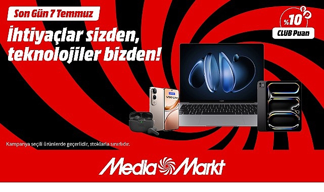 MediaMarkt’tan “İhtiyaçlar Sizde, Teknolojileri MediaMarkt’ta” kampanyası- Haber Şafak
