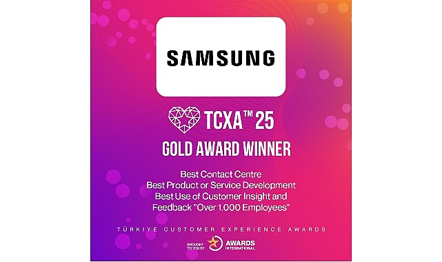 Samsung’a Türkiye Müşteri Deneyimi Ödülleri (TCXA) 2025’ten 3 Altın Ödül!- Haber Şafak