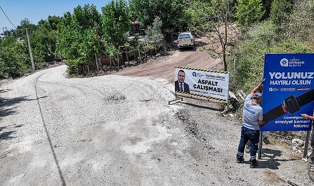 Serik Haskızılören Mahallesi yeni yoluna kavuştu- Haber Şafak