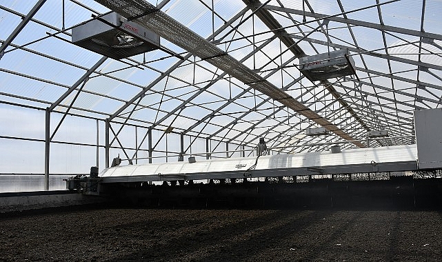 Solar Çamur Kurutma Tesisi’nde 15 ton çamur kurutuluyor- Haber Şafak