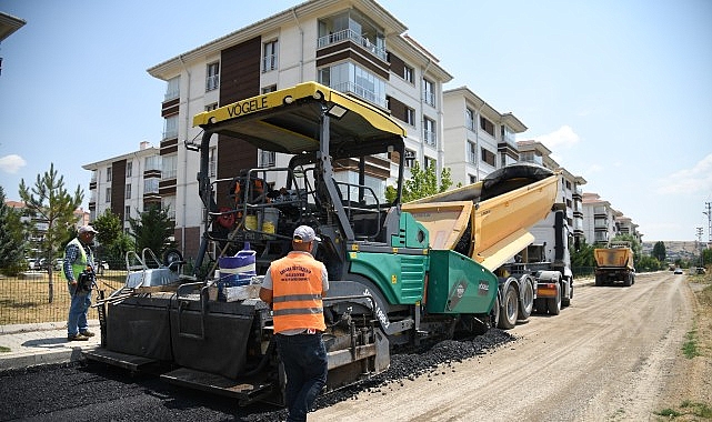 TOKİ Bölgesi Sıcak Asfaltla Buluştu- Haber Şafak